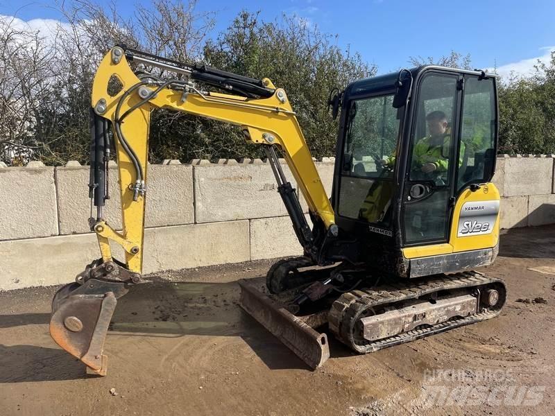 Yanmar sv26 Мини екскаватори < 7 т