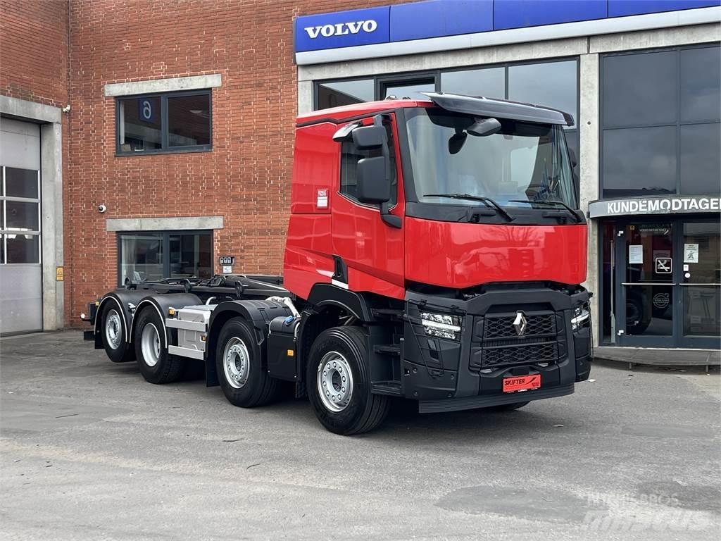 Renault C Камиони с кран с кука