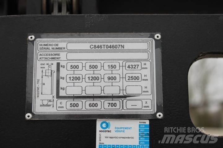 Yale MS12AC Колички високоповдигачи с теглич