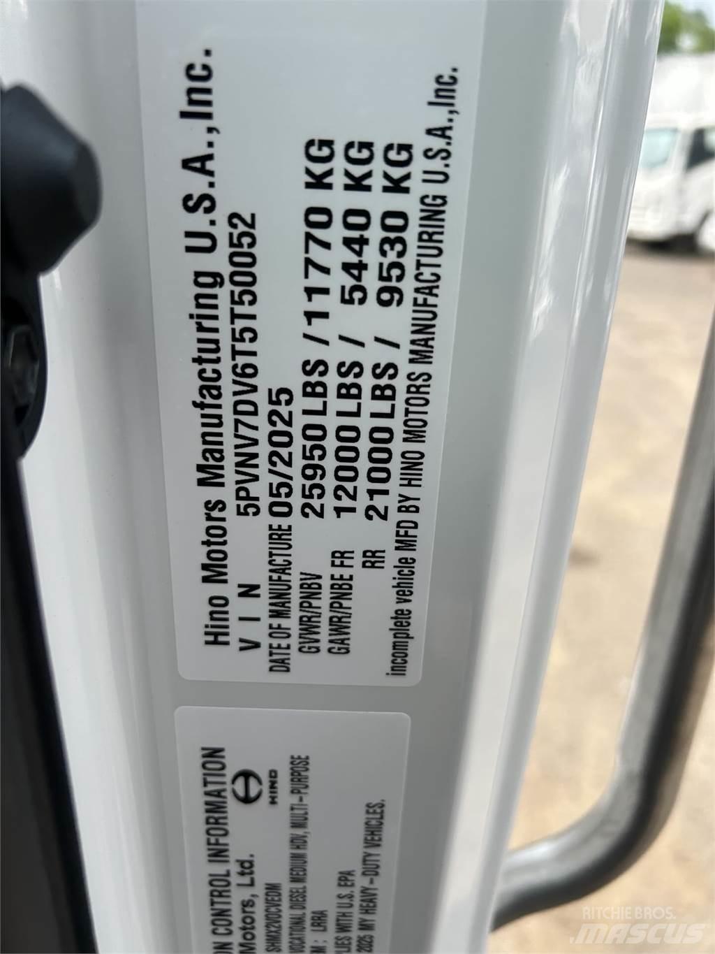 Hino L7 Шаси кабини