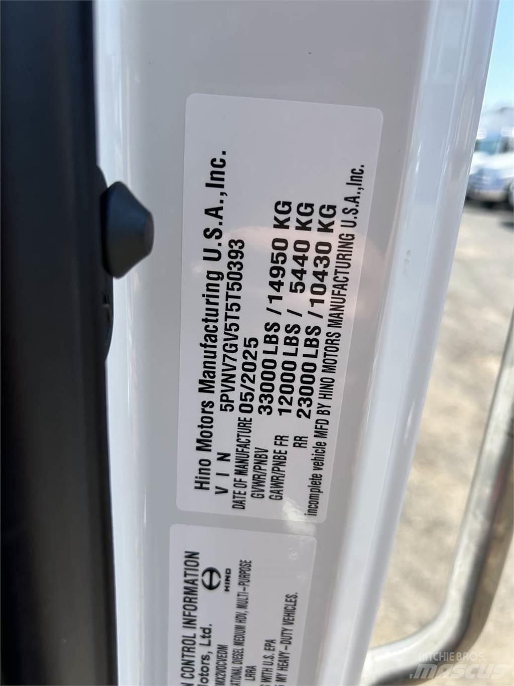 Hino L7 Шаси кабини