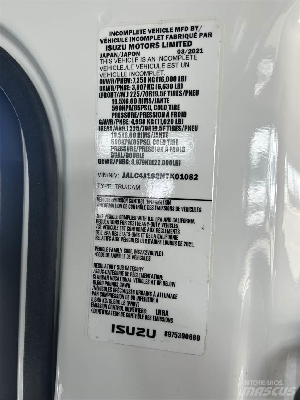 Isuzu NPR XD DC Каросерии