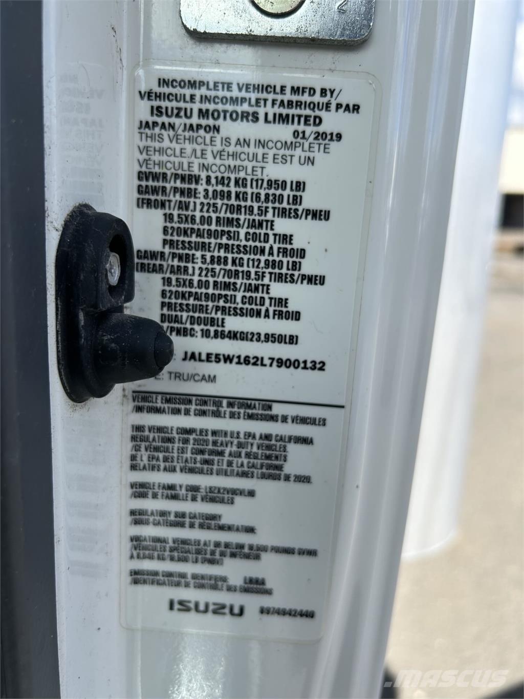 Isuzu NQR Каросерии