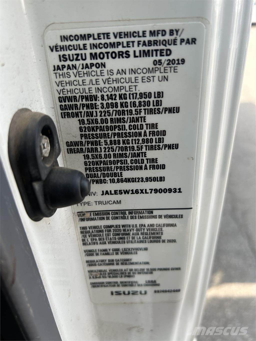 Isuzu NQR Самосвал