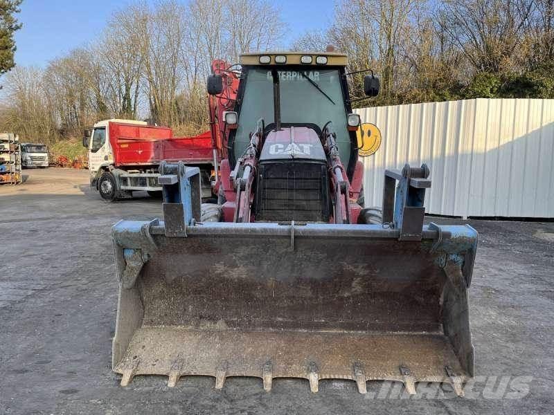 CAT 432D Товарач със заден ексватор