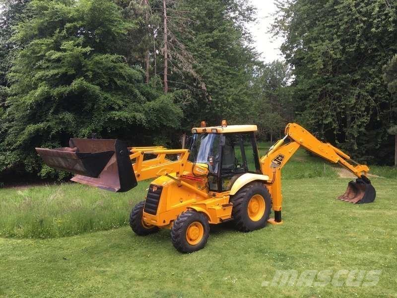 JCB 3CX Товарач със заден ексватор