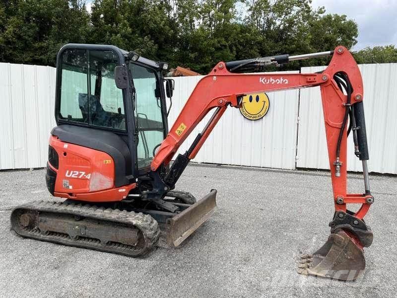 Kubota U27-4 Мини екскаватори < 7 т