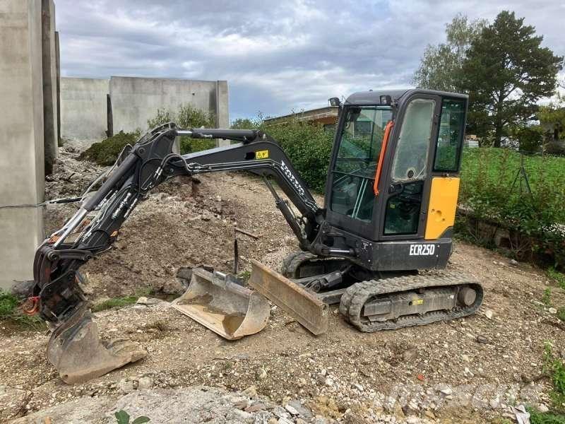 Volvo ECR25D Мини екскаватори < 7 т