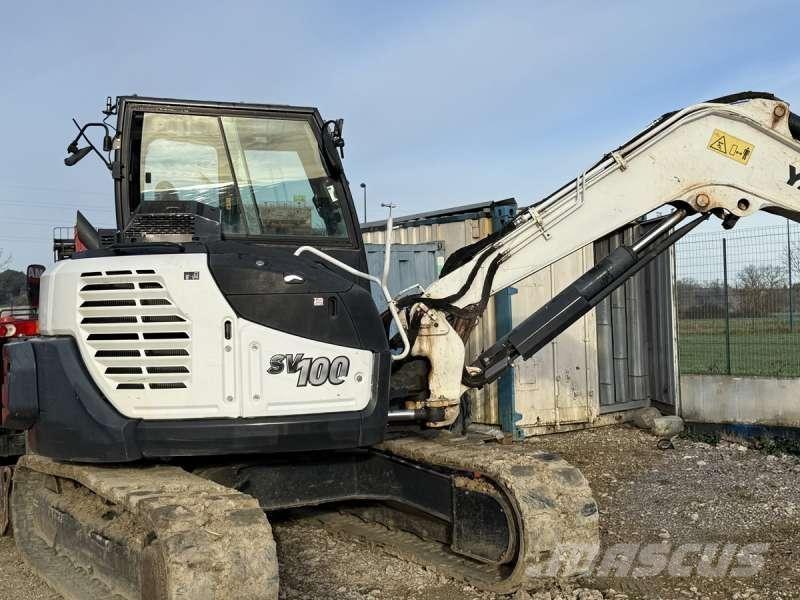 Yanmar SV100 Верижен екскаватор
