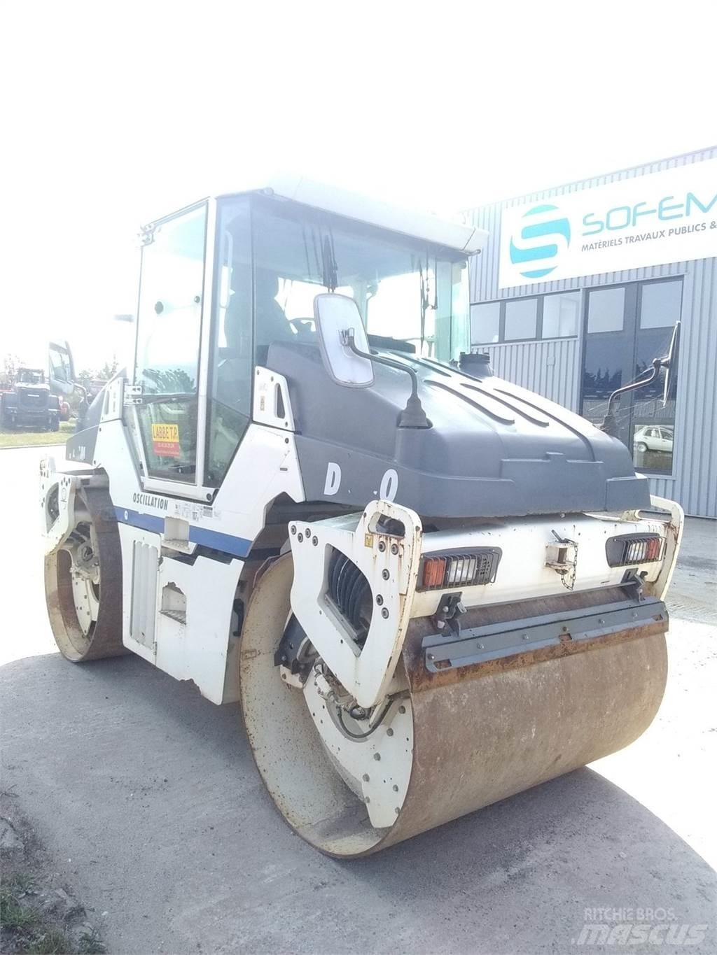 Hamm DV90VO Двойни барабанни ролки
