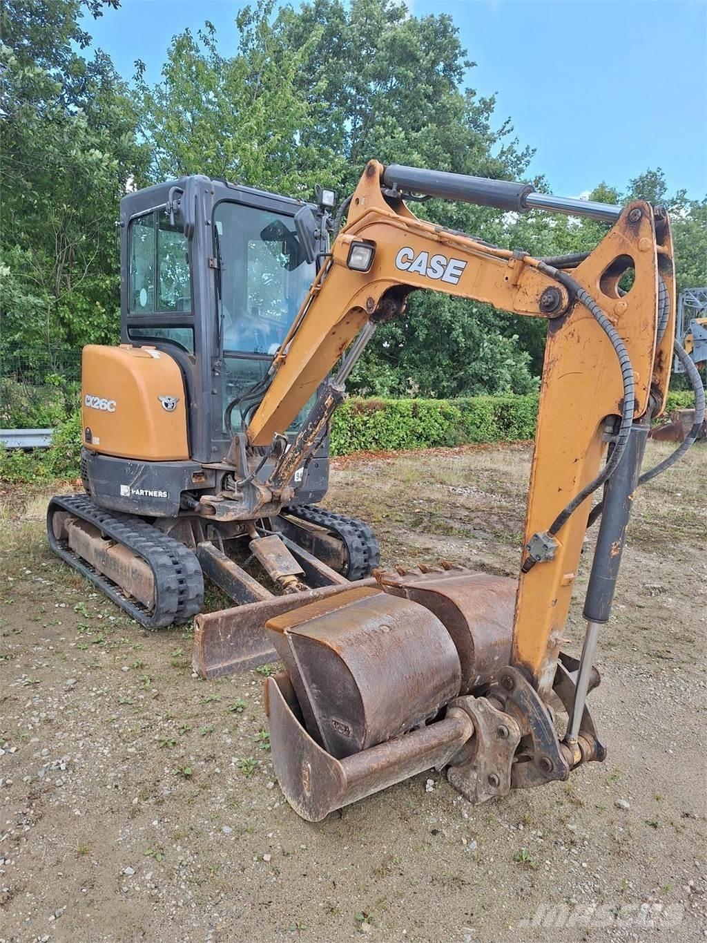 CASE CX26C Мини екскаватори < 7 т