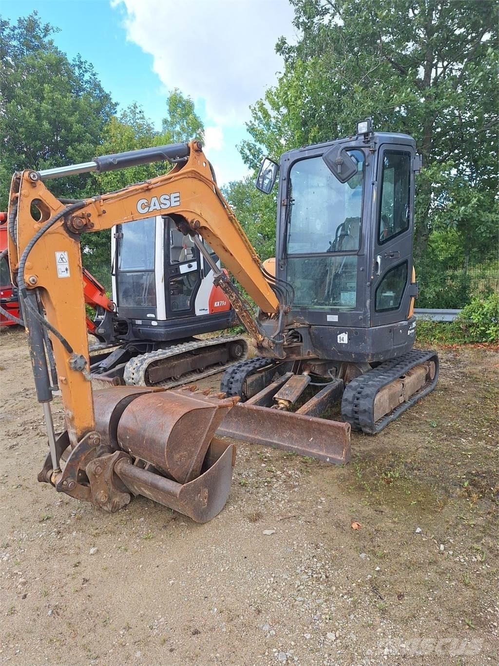 CASE CX26C Мини екскаватори < 7 т