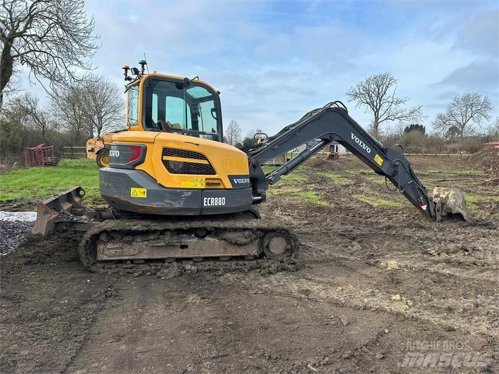 Volvo ECR88D Верижен екскаватор