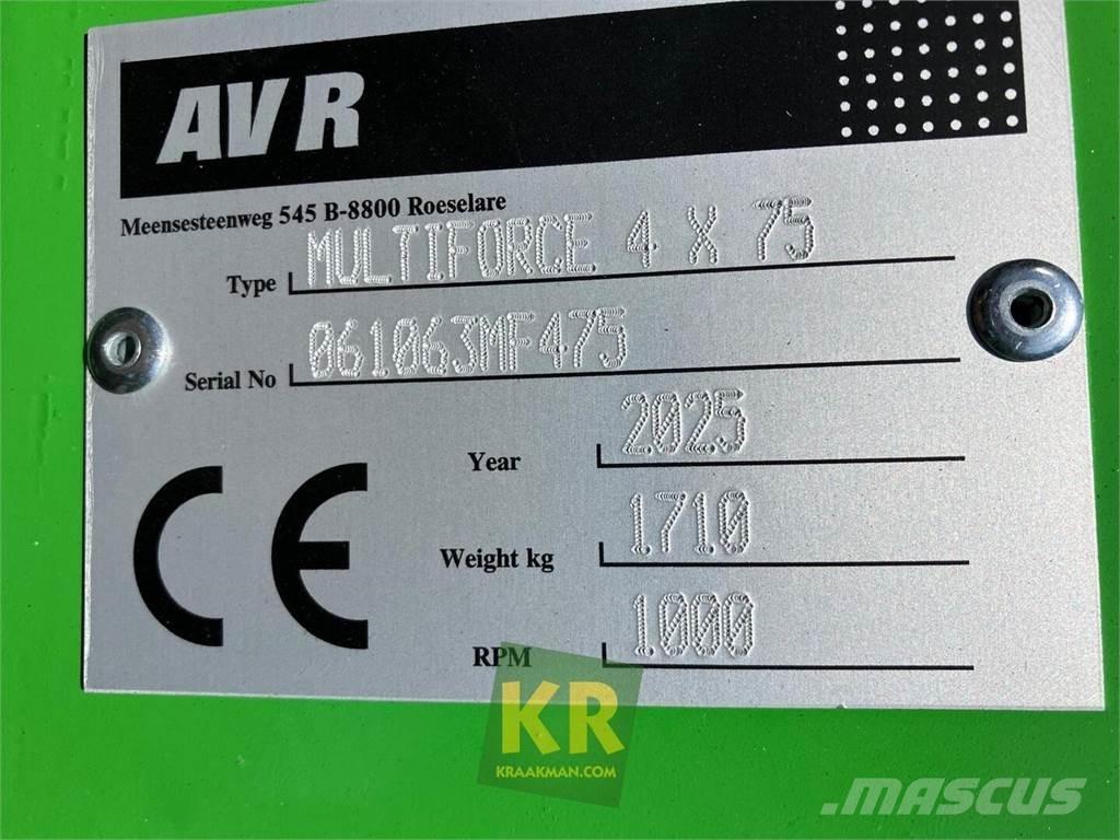 AVR MultiForce Култиватори за редови култури
