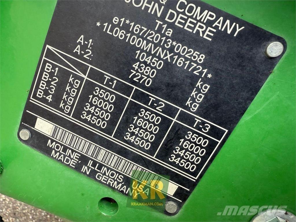 John Deere 6100M Трактори
