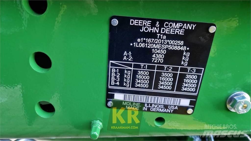 John Deere 6120M Трактори