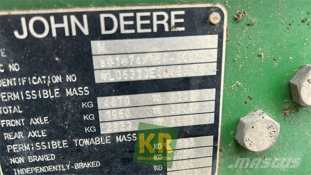 John Deere 6320 Трактори
