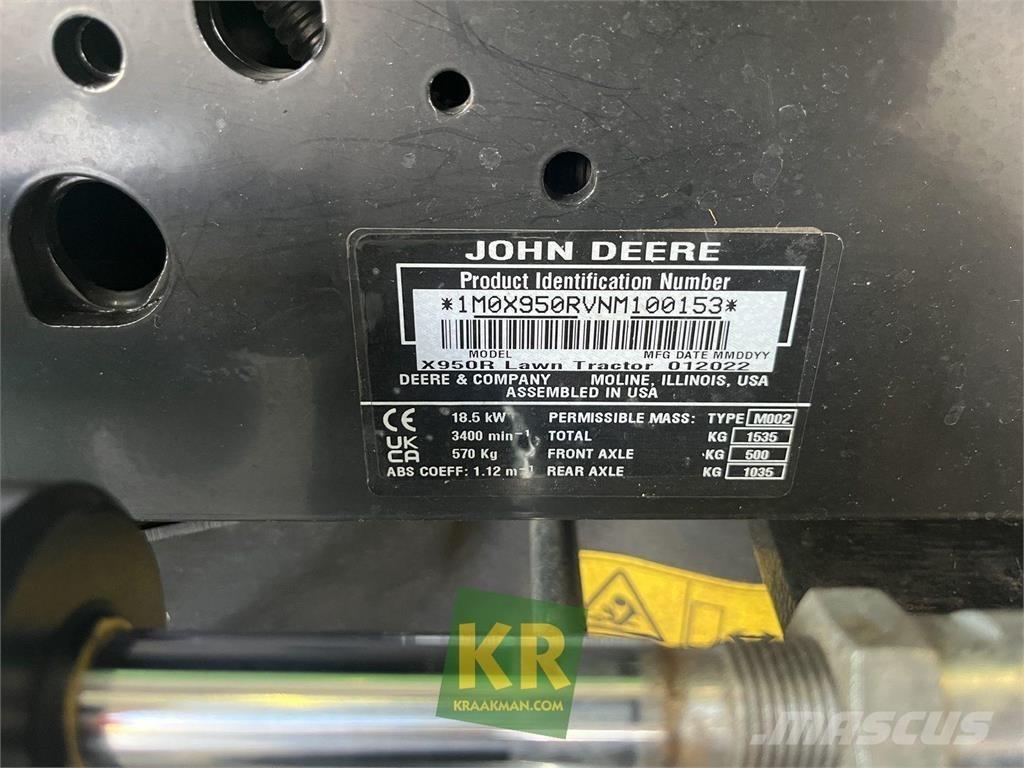 John Deere X950R Тракторни косачки
