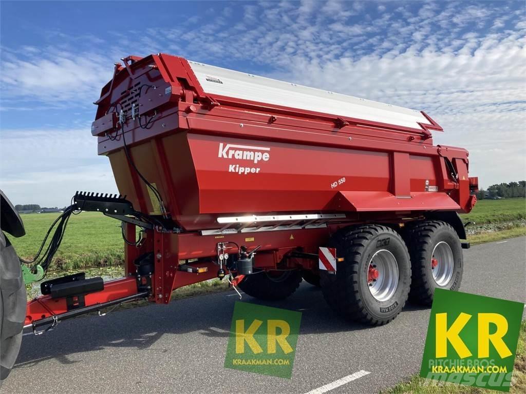 Krampe HD550 Ремаркета самосвални
