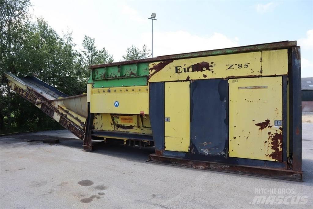EuRec Z85 Шредери за отпадъци
