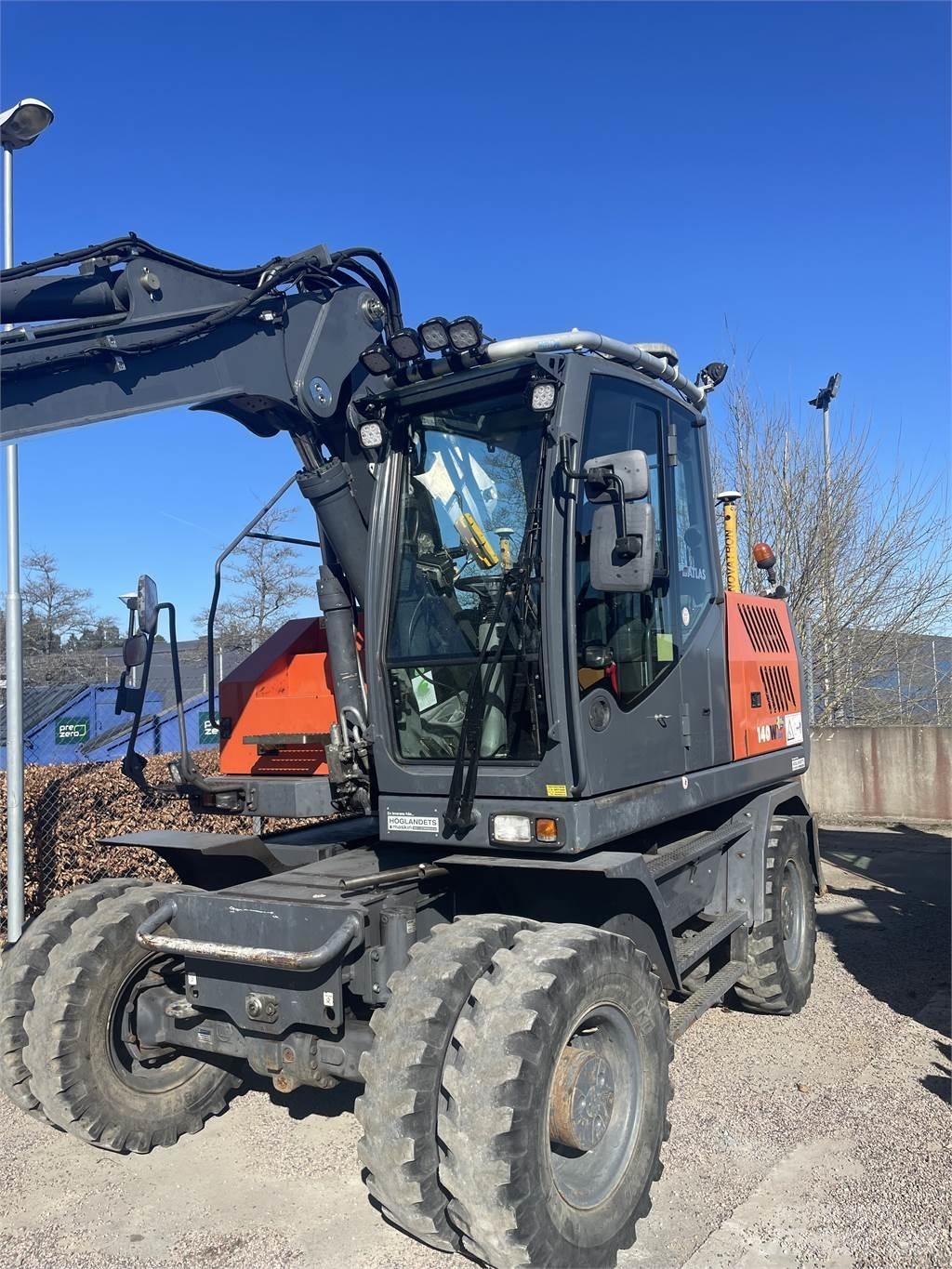 Atlas 140W Колесни екскаватори