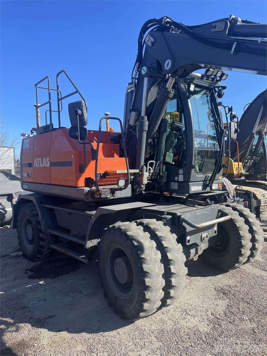 Atlas 140W Колесни екскаватори
