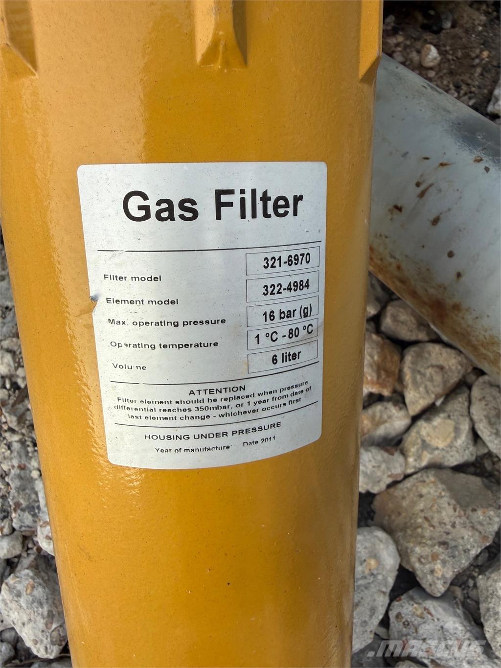 CAT Gas Filter Двигатели
