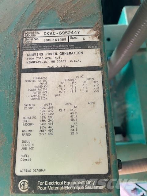 Onan 15kW Дизелови генератори
