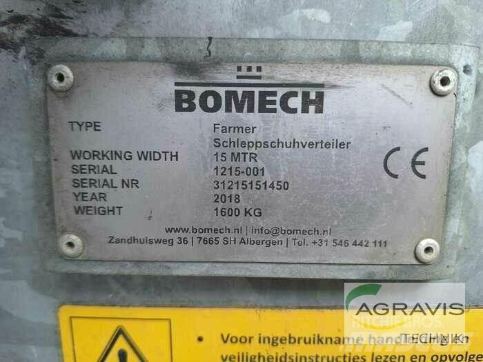 Bomech FARMER 15 Други машини за торене и аксесоари