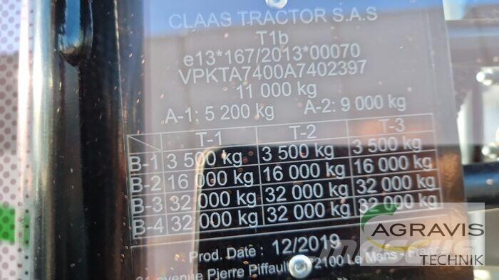 CLAAS ARION 550 CEBIS Трактори