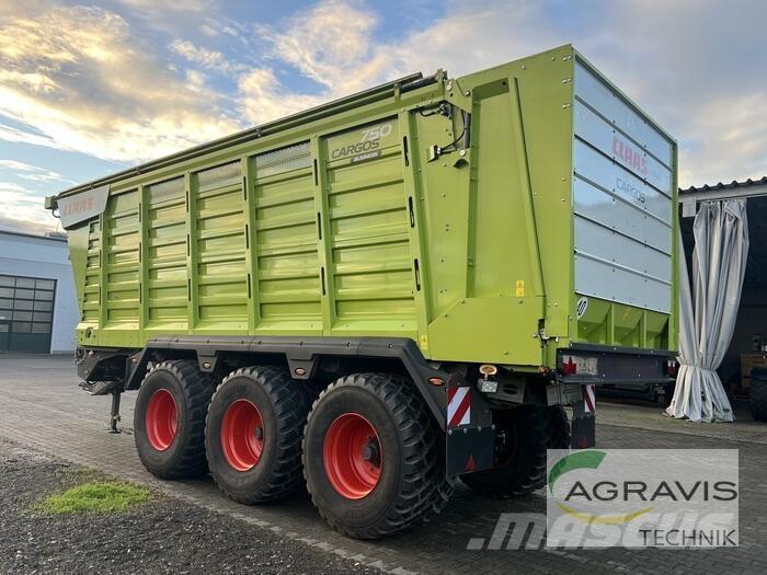 CLAAS CARGOS 750 Самотаварещи ремаркета
