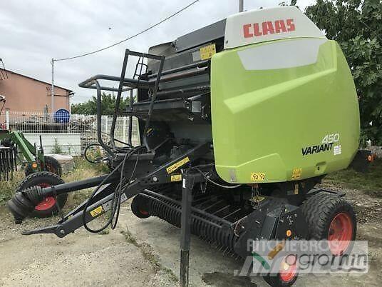 CLAAS VARIANT 450 Сламопреси за кръгли бали
