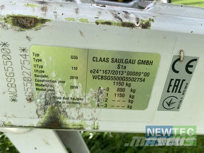 CLAAS VOLTO 1100 T Гребла и сенообръщачки