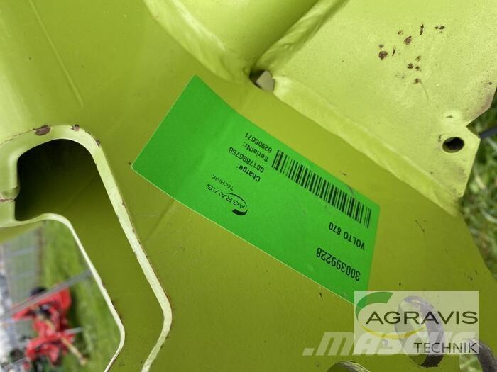 CLAAS VOLTO 870 Гребла и сенообръщачки