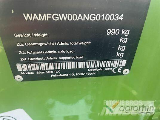 Fendt 3160TLX Косачки