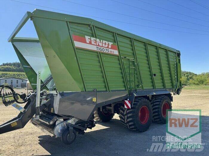 Fendt Tigo 75 XR-D Самотаварещи ремаркета