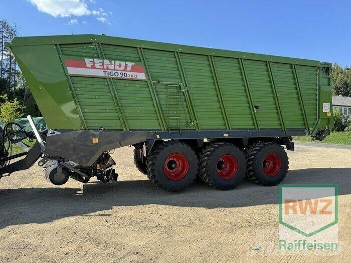Fendt Tigo 90 XR-D Самотаварещи ремаркета