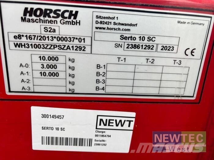 Horsch SERTO 10 SC Редосеялки