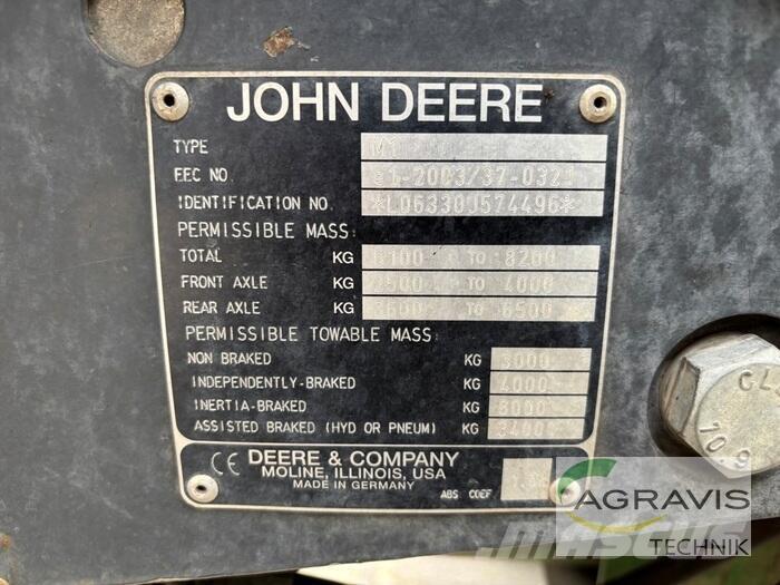 John Deere 6330 Трактори