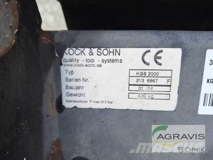 Kock KGS 2000 XL Други аксесоари за трактори
