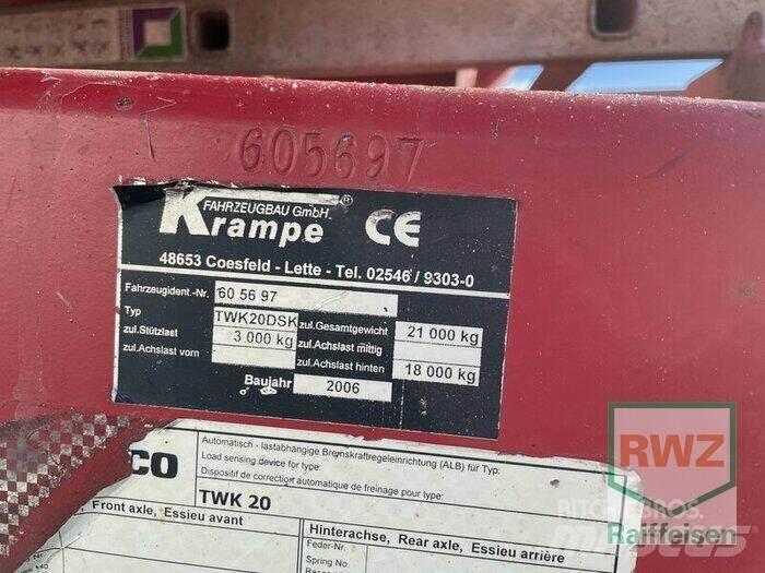 Krampe TWK20DSK / HD550 Ремаркета самосвални