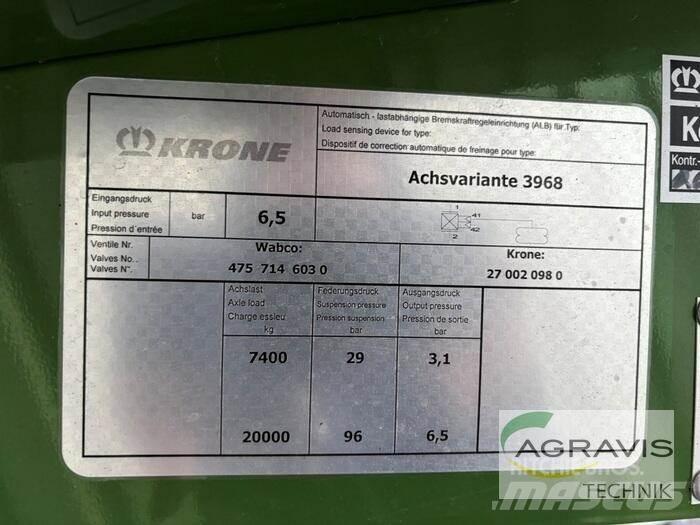 Krone GX 440 Самотаварещи ремаркета