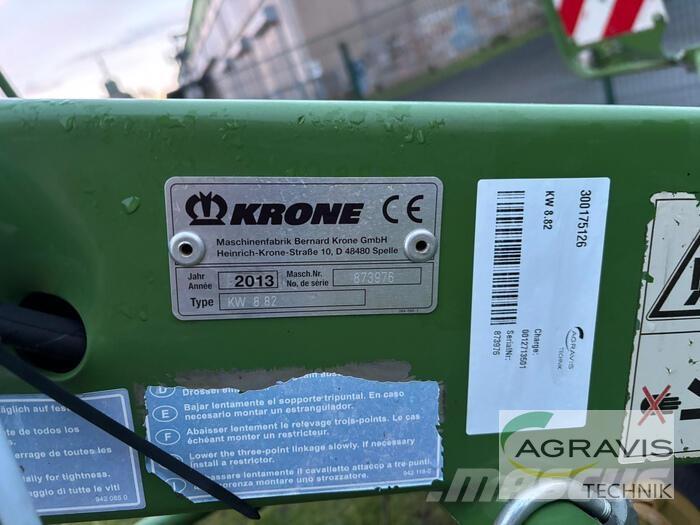 Krone KW 8.82 Гребла и сенообръщачки