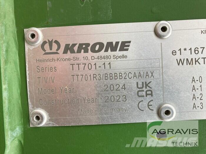 Krone TX 460 D Самотаварещи ремаркета