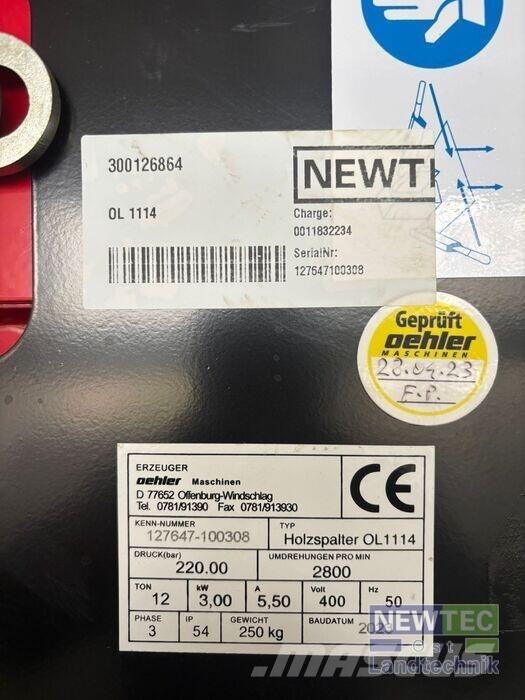Oehler OL 1114 Машини за цепене и рязане на дърва