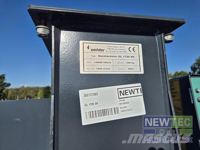 Oehler OL 1720 SH Машини за цепене и рязане на дърва