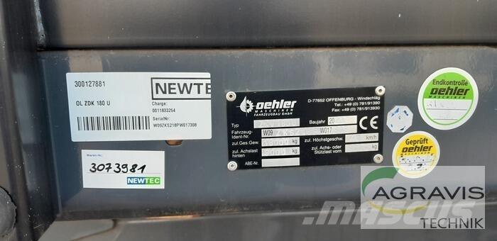 Oehler OL ZDK 180 U Ремаркета самосвални