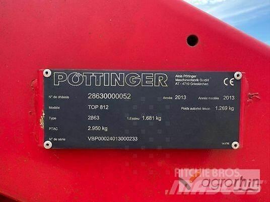 Pöttinger TOP 812 Гребла и сенообръщачки