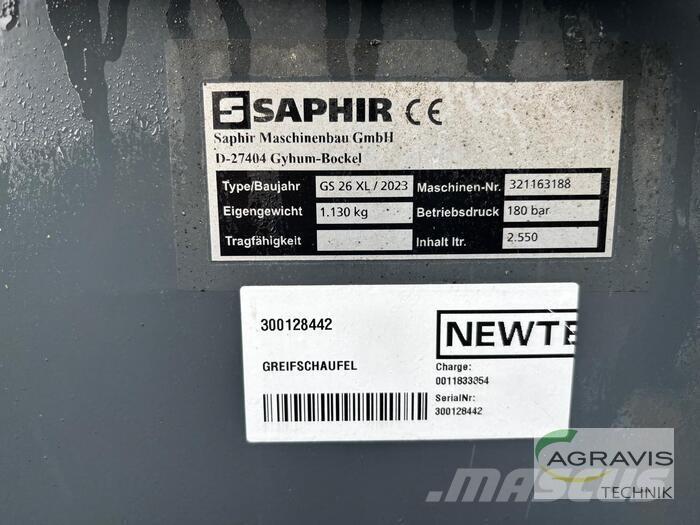 Saphir GREIFSCHAUFEL Други машини за животновъдство и аксесоари