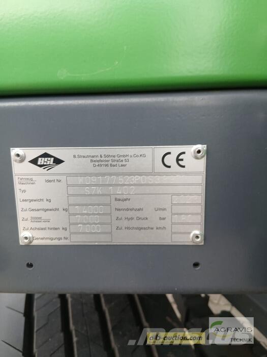 Strautmann SZK 1402 Ремаркета самосвални